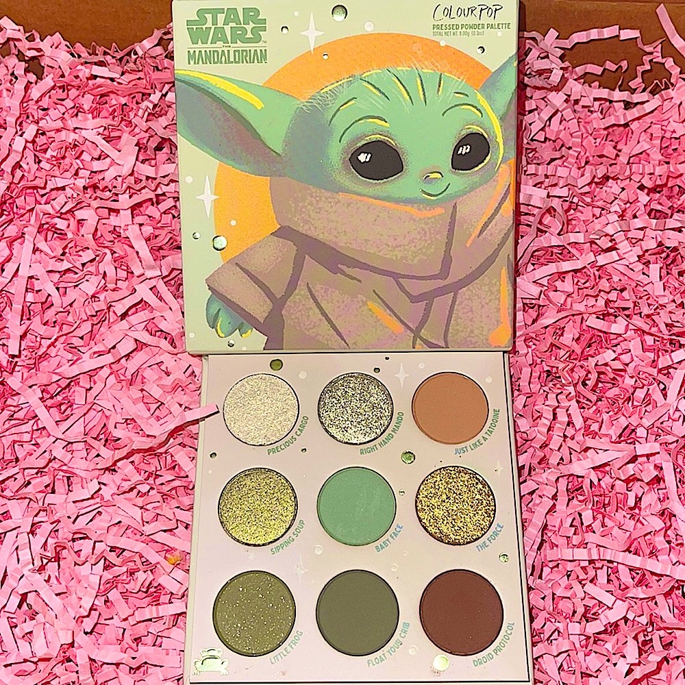 🍒BOGO50%🍒 🆕💚COLOURPOP x STAR WARS: Mandalorian The Child Palette - Picture 5 of 11